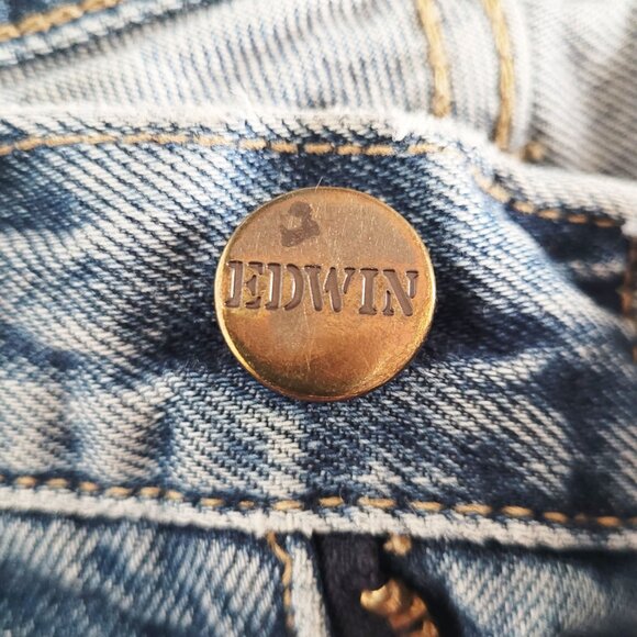 Edwin Made in Japan Blue Non-Stretch American Slim - Size 29 (Fits like a 26) - Picture 5 of 12